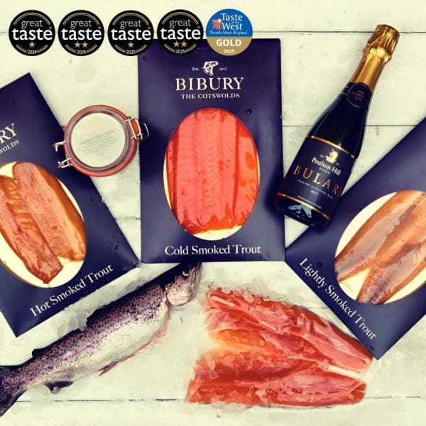 Bibury Fish Box with drinks